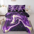 thumbnail image 1 of YST Purple Gradient Bedding Comforter Set, 7-Piece, King Size, 1 of 4