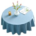 thumbnail image 1 of Waterproof microfiber tablecloths, round tablecloths for outdoor and interior trim cloth, 1 of 5