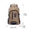 thumbnail image 3 of Danhjin Satchel Satchel Canvas Bag Casual Men's Backpack Men's Backpack Computer Backpack Student Leisure Backpack Travel Bag Backpack, 3 of 4