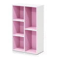 thumbnail image 2 of Furinno 11069 Étagère Ouverte Réversible à 5 Cubes, Blanc/rose, 2 of 3