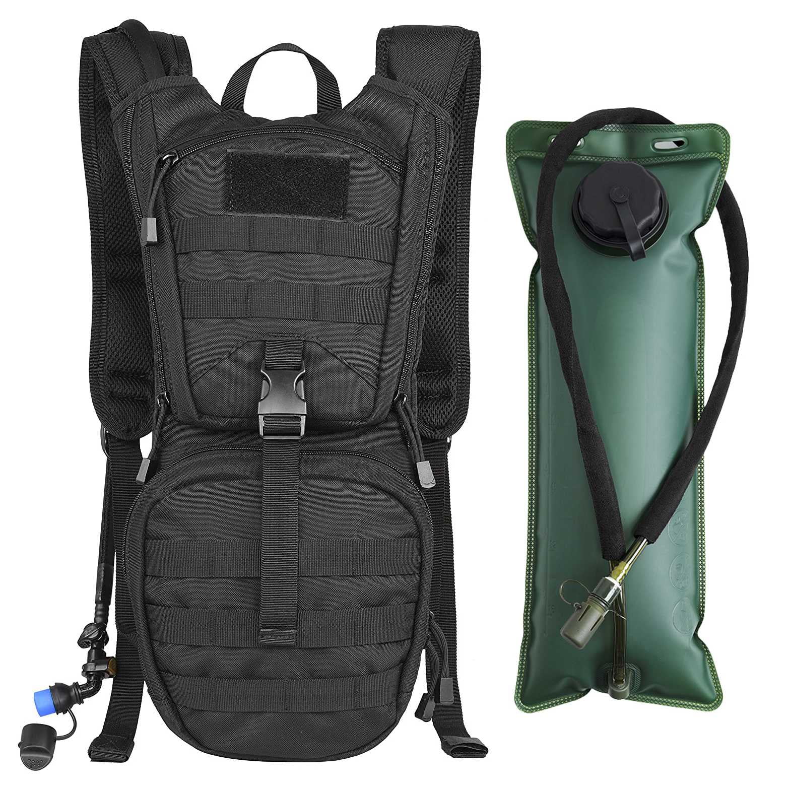 Geloo Hydration Backpack With 3l Eva Water Bladder Water Backpack For Cycling Hiking Running Climbing Hunting Biking