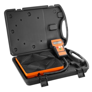 KFFKFF Balance d'Agent de Refroidissement, Balance de Récupération CVC de 110 Lb, Équipée d'Une Télécommande par Câble, Balance Électronique Numérique de Récupération de Poids de 2 g à Précision Supérieure, Comprend Étui et Batterie Sèche
