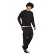 thumbnail image 1 of No Boundaries All Gender Fleece Cargo Jogger Pants, 1 of 2