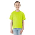 thumbnail image 1 of Jerzees T-Shirt à Manches Courtes Col Ras du Cou Youth DRI-POWER Active, S, Vert Sécurité, 1 of 4