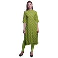 thumbnail image 1 of Bimba Kurta Longue Droite pour Femmes Coupe Régulière Tunique Kurti Décontractée Moyen, 1 of 6