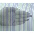 thumbnail image 3 of oneOone Viscose Chiffon Fabric Multicolor Stripe Print Sewing Fabric BTY 42 Inch Wide, 3 of 3