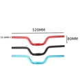 thumbnail image 2 of Alloy Mountain Bike r Handlebar High-Strength Mid- Handle Black, 2 of 7