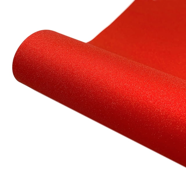 PEONAVET Heat Transfer Sticker Glitter Self-adhesive Vinyl Heat Transfer Film Iron DIY Decorative Sticker