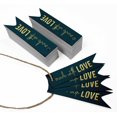 thumbnail image 3 of Inkdotpot Pack Of 50 Real Gold Foil Paper Tags Made With Love Text Favor Hang Tags, 3 of 6