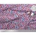 thumbnail image 3 of Soimoi Modal Satin Fabric Multicolor Camouflage Print Fabric by the Yard 42 Inch Wide, 3 of 3