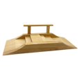 thumbnail image 2 of Xuanheng Wooden Fingerboard Ramp Gift for Enthusiasts Ornament Fingerboard Skate Park Style C, 2 of 7