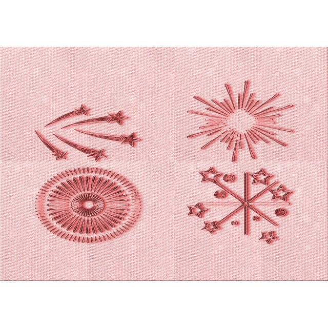 Ahgly Tapis Rectangulaire Lavable en Machine Intérieur Transitionnel Rouge Pastel Rose, 5 Pieds x 7 Pieds