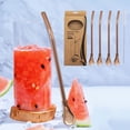 thumbnail image 1 of Stainless Steel Straw Spoon Coffee Beverage Stirring Spoon Milk Tea Filtering Straw Spoon With A Straw Brush, 1 of 6