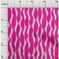 thumbnail image 1 of oneOone Polyester Lycra Fabric Abstract Stripe Ikat Printed Fabric 1 Yard 56 Inch Wide, 1 of 4