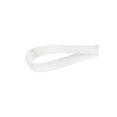 thumbnail image 4 of INSPIRE CHIC Unisex Solid Color Flat 0.4'' Wide Ribbon Shoelaces 2 Pairs 180cm/70.9" White, 4 of 6