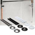 thumbnail image 4 of mmirethe Radiator Pipe Covers Covers And Collars For Pipes Chrome Effect Pipe Covers And Collars Pipe Covers white, 4 of 6