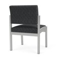 thumbnail image 5 of Fauteuil d'Appoint Sans Accoudoirs Lenox en Acier pour Réception / Acier Argenté / Gris Foncé, 5 of 5