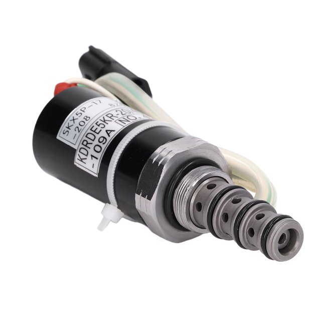 KDRDE5K-20, Acier Inoxydable Résistant à l'Usure Valve de Contrôle de Pompe Hydraulique Électrovanne pour Excavatrice