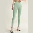 thumbnail image 2 of Plebaso Women's High Waisted Leggings Stretchy Compression Workout Yoga Pants for Running Gym Athletic, 2 of 5