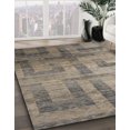 thumbnail image 3 of Ahgly Company Tapis Rond Abstrait Violet Lavable en Machine, 8 Pieds Rond, 3 of 7