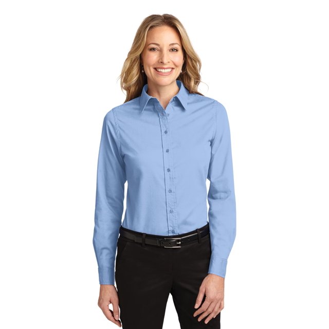 Port Authority Chemise à Manches Longues Facile d'Entretien pour Femmes L608