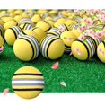 thumbnail image 3 of jinwen 10Pcs Elastic Foam Sponge Golf Balls Indoor Outdoor Practice Training Yellow, 3 of 8