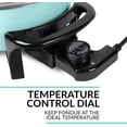 thumbnail image 3 of Nostalgia 12-Cup Electric Fondue Pot, Teal, 3 of 6