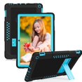 thumbnail image 1 of Mignova for Fire HD 10 Case,Heavy-Duty Drop-Proof Shock-Resistant Rugged Protective case(with Stand) for All-New Amazon Fire HD 10 & Fire HD 10 Plus (11th Generation, 2021 Release)(Black/Blue), 1 of 6