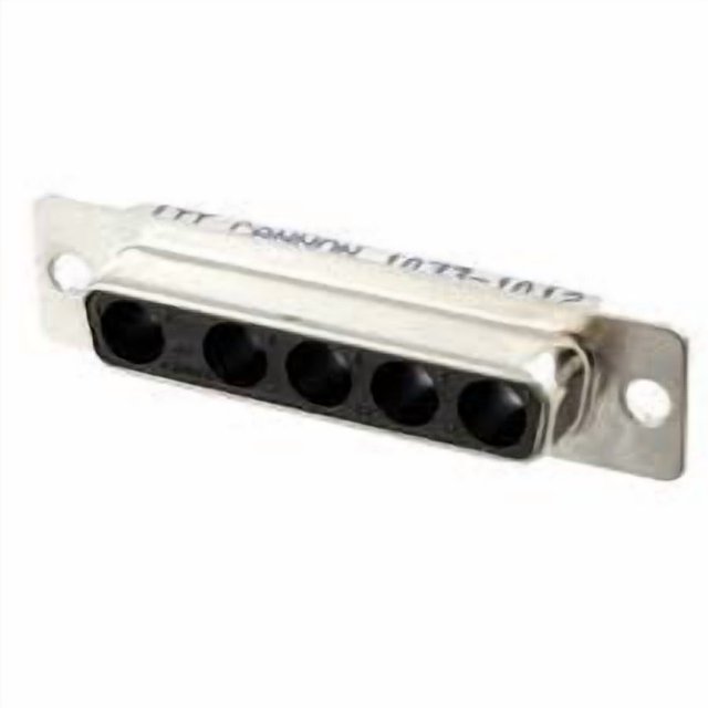 DBM-5W5S-A197 D-Sub Housing for Coaxial or Power Contacts (1 piece)