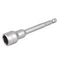 thumbnail image 1 of Unique Bargains Metric 14mm Hex Socket Magnetic Nut Driver Set Adapter Drill Bit 100mm Long, 1 of 3