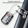 thumbnail image 2 of Lock and Lock Backpack Luggage Lock Aluminum Alloy Password Padlock, 2 of 6