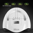 thumbnail image 4 of UV LED Nail Lamp   180W Nail Curing Lamps for Home & Salon  Led Nail Dryer with Automatic Sensor/4 Timer Setting  Professional Nail Art Tools for Gel Polish, 4 of 12
