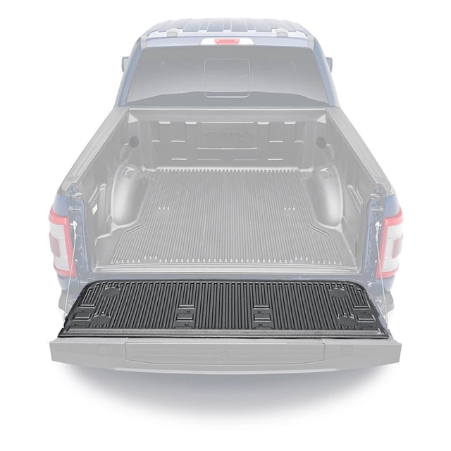TrailFX Tailgate Liner RFMA22TG TFX Bedliners; Direct-Fit; Covers Tailgate Lip; Black; High Density Polyethylene
