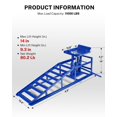 thumbnail image 2 of 2 Pack Hydraulic Car Ramps 5T 11000lbs Low Profile Car Lift Service Ramps Truck Trailer Garage, Height Hydraulic Vehicle Ramps, 2 of 7