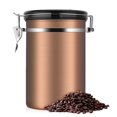 thumbnail image 1 of Garosa Coffee Container Large Airtight Stainless Steel Black Kitchen Sotrage Canister for Coffee, 1 of 6