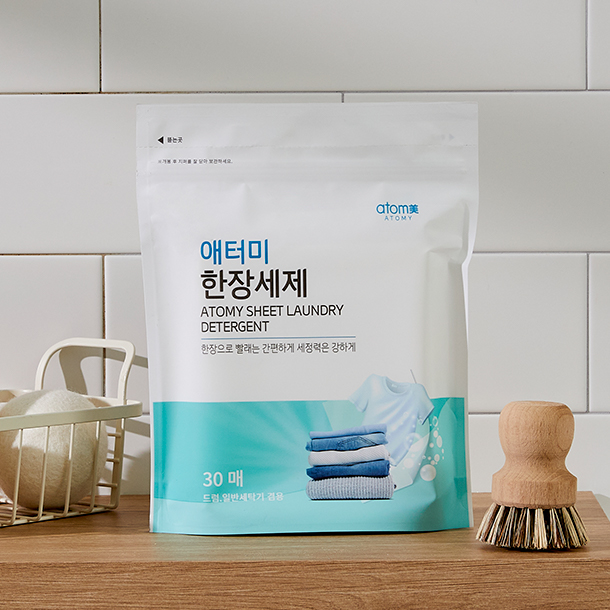 Atomy Sheet Laundry Detergent 30 Sheets