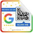 thumbnail image 4 of Google Review QR StickerS - 1 Pack Easy Peel and Stick Instant Google Reviews STicker - QR Code for Business, Best Customer Feedback Stickers, 4 of 5