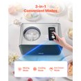 thumbnail image 2 of VEVOR 1.5 QT Automatic Ice Cream Maker with Built-in Compressor No Pre-freezing, 2 of 9