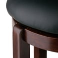 thumbnail image 2 of Winsome Walcott Swivel Seat Bar Stool, Black & Walnut, 2 of 6