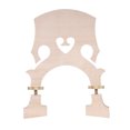 thumbnail image 1 of Labymos Pont en Érable Standard Pièce de Rechange pour Basses Doubles de Taille 3/4 Pont de Basses Vertical Réglable, 1 of 8