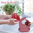 thumbnail image 2 of 8pcs Baby Feeding Set BPA-free Silicone Self-Feeding Baby Cutlery Set Infant Dinnerware Set, 2 of 10