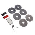thumbnail image 1 of Robot Vacuum Cleaner Accessories Kit, Efficient Easy To Install Robot Vacuum Cleaner Roller Brush Washable Powerful ABS  for Home, 1 of 7