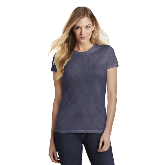 District Women's Short Sleeve Fitted Perfect Tri T-Shirt