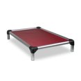 thumbnail image 1 of MesaSe Lit Surélevé pour Chien, Lit de Camp pour Chien avec Structure Robuste pour Toutes les Tailles de Races, Lit pour Animal Surélevé Indestructible, Convient aux Tailles de Cage Standard, Or, 1 of 4