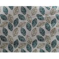 thumbnail image 4 of oneOone Georgette Viscose Fabric Leaves Block Printed Fabric 1 Yard 42 Inch Wide, 4 of 4