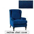 thumbnail image 2 of Amdohai Sofa Covers Wing Chair Elastic Fabric Stretch Couch Slipcover Polyester, 2 of 7