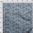 thumbnail image 2 of oneOone Cotton Poplin Fabric Brush Stroke Ikat Decor Fabric Printed BTY 56 Inch Wide, 2 of 4