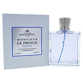 (pack 9) Monsieur Le Prince Elegant By Marina De Bourbon Eau De Parfum Spray3.4 oz