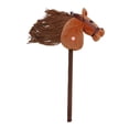 thumbnail image 3 of Esquirla Bâton Cheval Robuste Passe-Temps Jouet d'Équitation pour Enfants Garçons Filles Brun, 3 of 8