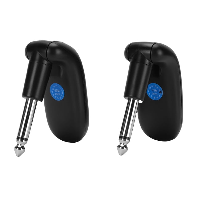 Set 2.4G Wireless Guitar System Rechargeable Guitar Set for Electric Guitar Bass Electric Wind Instruments Plug and Play Real-time Transmission 270 Degree